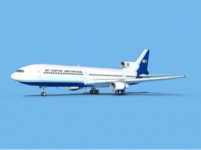 Lockheed L-1011 TriStar Air Charter Intl 3D model