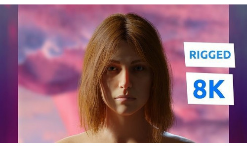 Lola - Rigged 3d Model 3D model