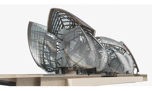 Louis Vuitton Foundation Building 3D model