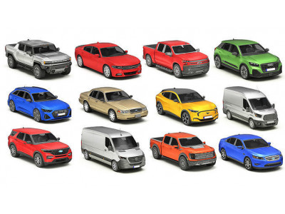 Low Poly Cars Pack 1 Low-poly 3D model