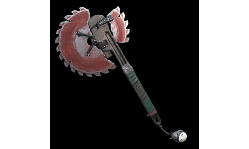 Lowpoly Makeshift Melee Weapon Realistic Pbr Low-poly 3D model