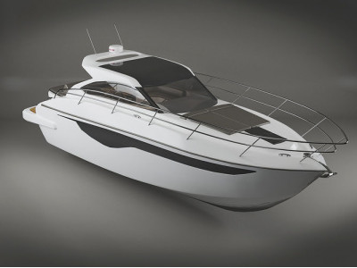 Luxury Yacht  Low-poly 3D model
