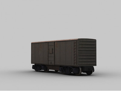 machin Low-poly 3D model