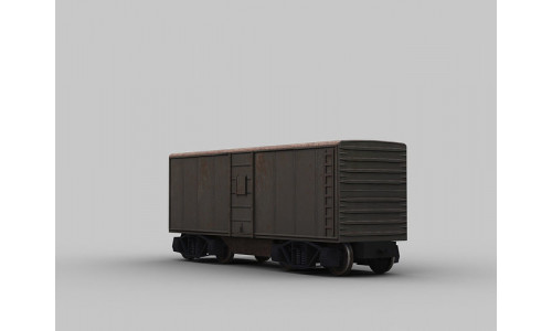 machin Low-poly 3D model