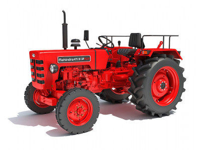 Mahindra Farm Tractor 3D model