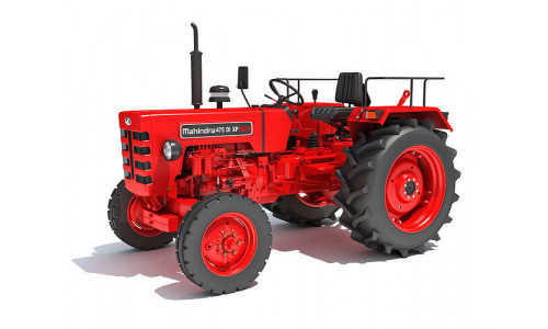 Mahindra Farm Tractor 3D model