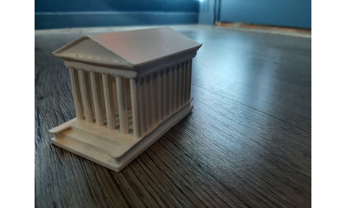 Maison Carree-Roman temple 3D print model