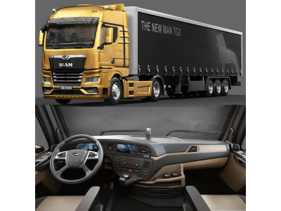 MAN NEW TGX 3D model