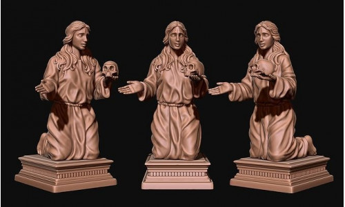 Maria Magdalena - Jewerly - Masonry - Carpentry 3D print model