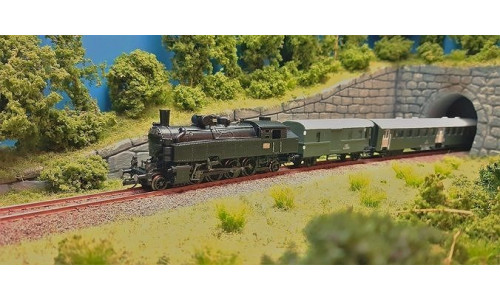 MAV 442 class steam locomotive - TT scale 3D print model
