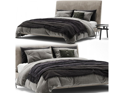 Maxalto Demetra Bed 3D model
