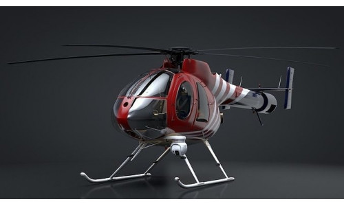MD-520N NOTAR 3D model