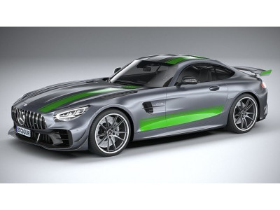 Mercedes AMG GT-R PRO 2020 3D model