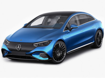 Mercedes EQE 2023 3D model