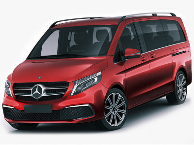 Mercedes V-class 2020 3D model