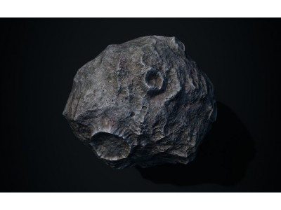Meteorite PBR Low-poly 3D model