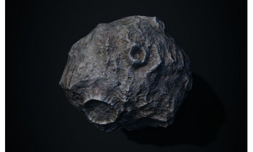 Meteorite PBR Low-poly 3D model