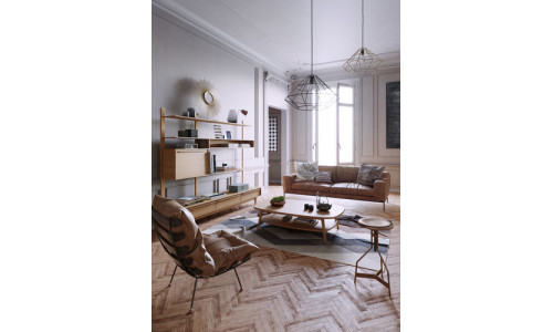 Mid Century interior scene 3D model