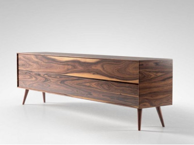 Mid Century Sideboard 02 3D model