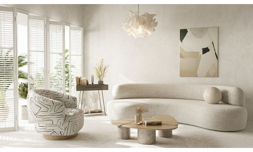 Minimalist Living Room 3D model