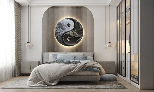 Modern Bedroom-02 3D model