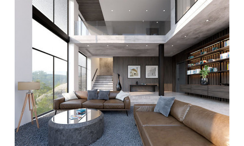 Modern interior- Living Room 3D model