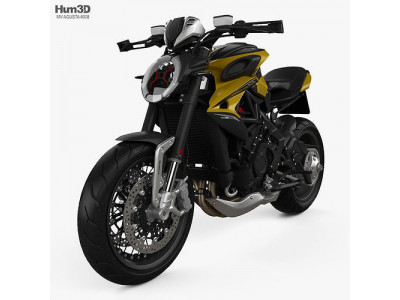 MV Agusta Brutale 800 Dragster RR SCS 2022 3D model