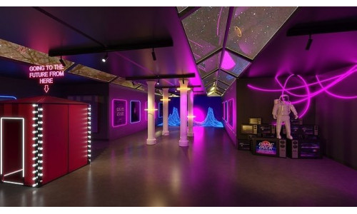NFT Art Gallery 3D model