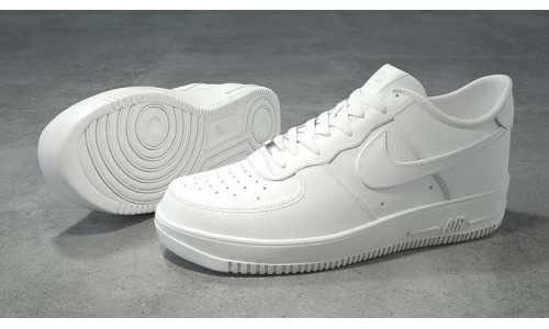 Nike Air Force 1 low white Low-poly 3D model