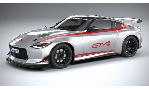 Nissan Z GT4 2023 3D model