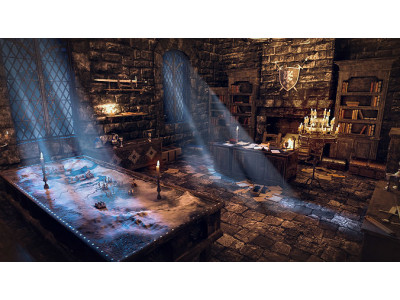 Northern Castle Office 3D Model Low-poly 3D model