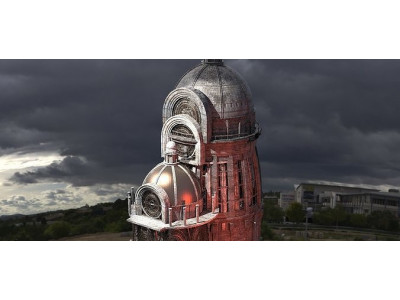 Observatory Tower  Dome Temple  3D model