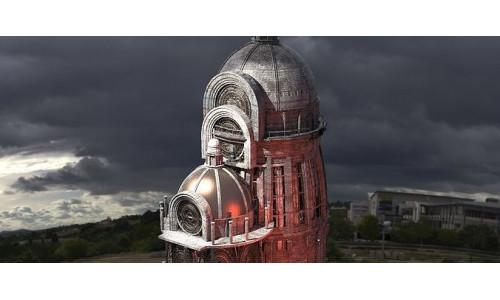 Observatory Tower  Dome Temple  3D model