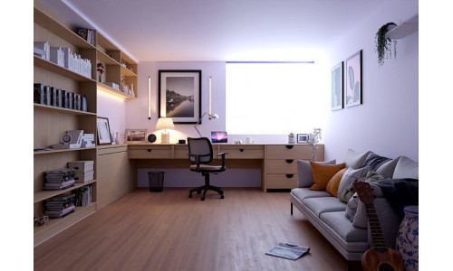 Office Scene 01 Low-poly 3D model