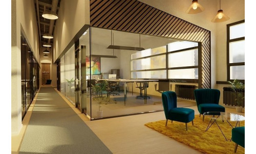 Open space office 3D model
