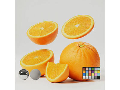 Orange 3D model