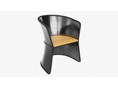 Outdoor chair 01 3D model