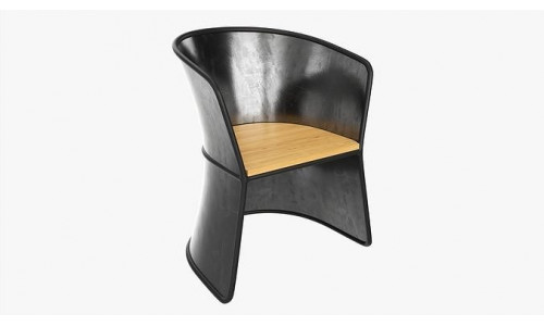 Outdoor chair 01 3D model