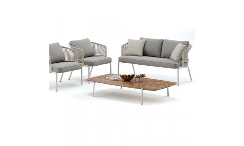 Outdoor Garden Woven Lounge Set Tribu 3D model