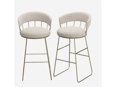 PARLA DESING MERU BAR STOOL 3D model