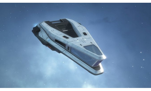 Phobos - Spaceship with fully modelled interior Low-poly 3D model