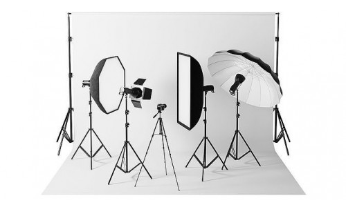 Photo Studio Kit BLENDER 3D Model Cycles 3D model