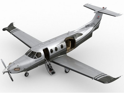 Pilatus PC-12 NG 3D model