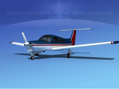 Piper Turbo Arrow III 3D model