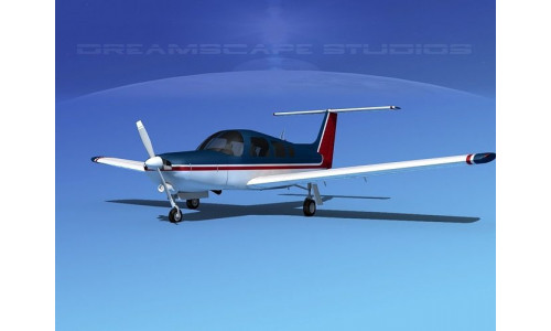 Piper Turbo Arrow III 3D model
