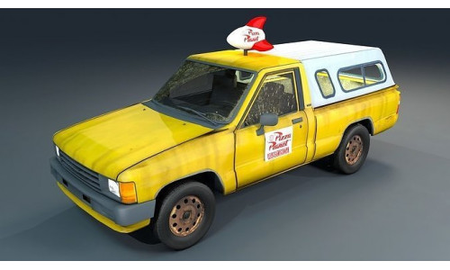 Pizza Planet Truck 3D model