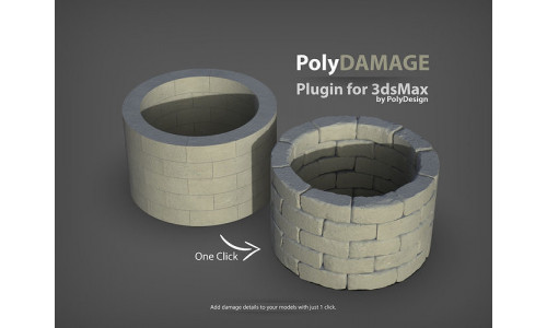 PolyDamage for 3dsMax 3D model