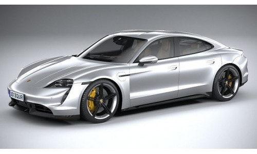 Porsche Taycan 2020 3D model