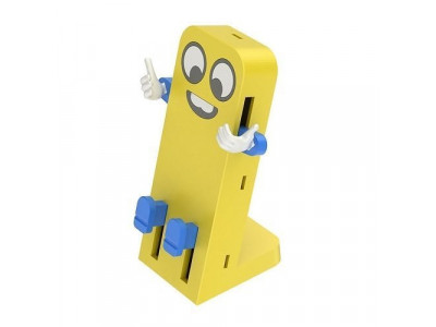 Printable Cartoonish Mobile Holder With Moving Parts  3D print model