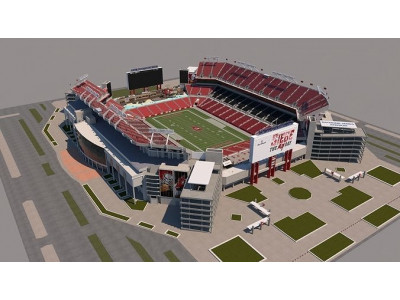 Raymond James Stadium - Florida 3D model